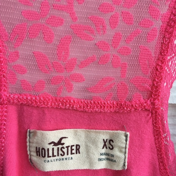 Pink Lace Racerback Tank - Picture 2 of 2
